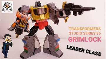 Transformers Studio Series 86, The Transformers: The Movie, Dinobot Grimlock (Stop-Motion)