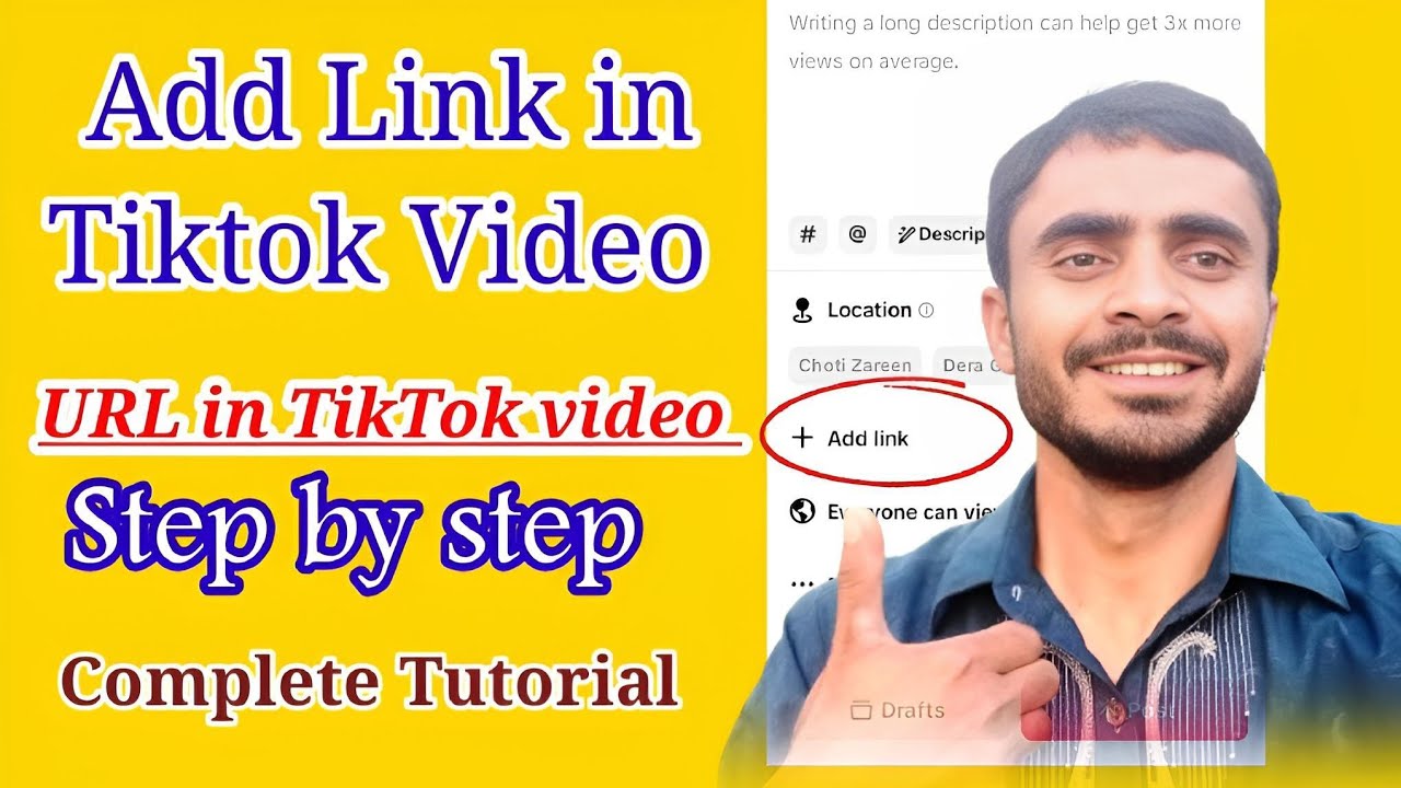 How to Add Affiliate link to TikTok video//Add Product Link to TikTok video//Tech Hasnani