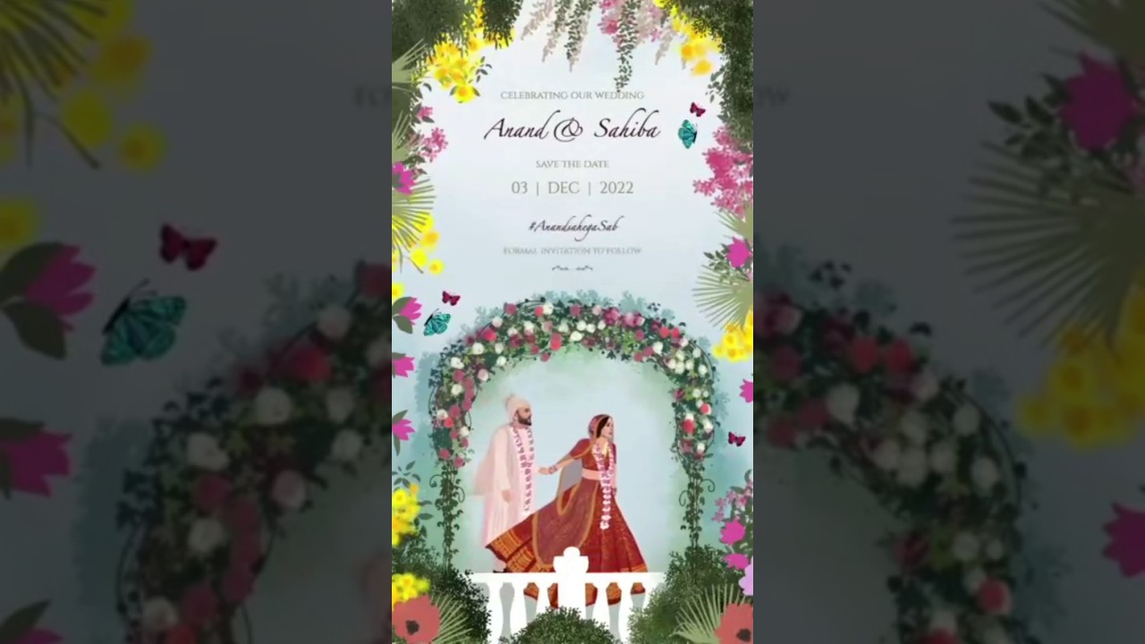 Get Customised wedding invitation💌 