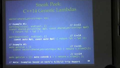 Leor Zolman: A Zephyr Overview of C++11 (Part II)