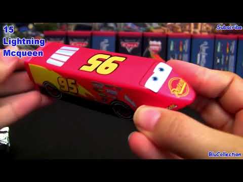 24 Cars 2 VINYLMATION Car Toys Monorail Chaser Disney Store Pixar Vinyl Toy Review BluCollection
