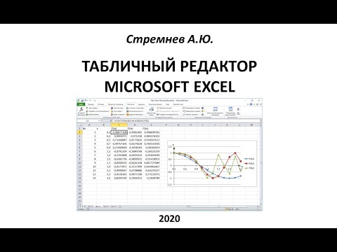 Табличный процессор (MS Excel)