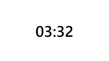 Timer for 3 minutes and 32 seconds