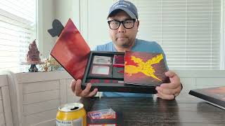 Ouch Soda from Germany Paulaner Sunset and Gamestop Exclusive Team Rocket Moltres UPC opening.
