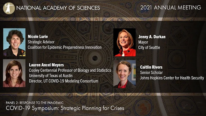 Pre-recorded Talk: Strategic Planning for Crises (Panel 2: Response to the Pandemic)