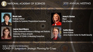 Pre-recorded Talk: Strategic Planning for Crises (Panel 2: Response to the Pandemic)