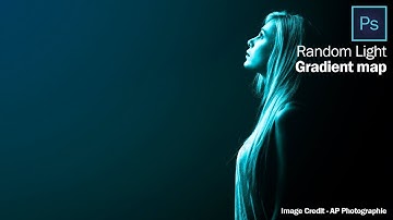 Beautiful Random Lightning Using Gradient Map