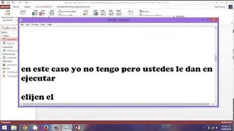 como importar y exportar datos en access