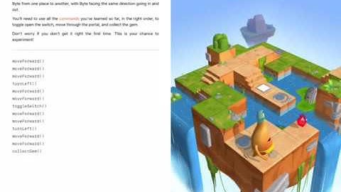 Swift Playground iPAD (First Few Levels)