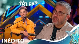 CANTA un tema propio dedicado a sus abuelos y la EMOCIÓN le puede | Inéditos | Got Talent 2023