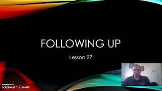 Lesson 27a--Dynamic Christian Living