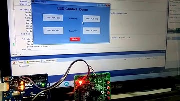 Arduino + Vb.net - LED control UI (demo)