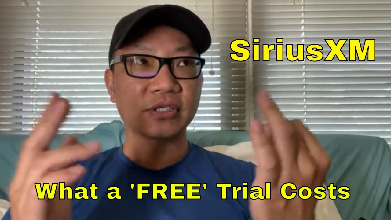 About The Sirius Xm Radio Trial Beware Youtube