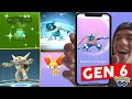 EPIC DAY ONE OF GEN 6 IN POKÉMON GO! EVOLVING GRENINJA, CHESNAUGHT, & MORE KALOS POKÉMON!