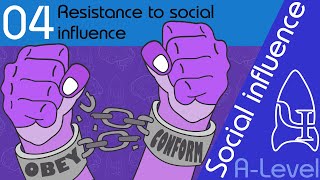 Resistance to social influence - Social influence [ A Level Psychology ]