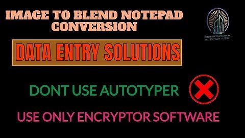 Dont use Autotyper in Data entry notepads like notepad plus, pixcel, rtx, .wrt .nts. Use safe method
