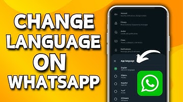 How To Change WhatsApp Language On Mobile (Step by Step Tutorial)