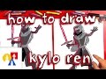 How To Draw Kylo Ren From Star Wars