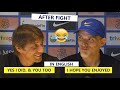 😅Conte and Tuchel Joked Each Other in Press Conference After Their Fight Drama🔵⚪