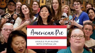 American // Cynthia Lin Ukulele Play-Along (chords - YouTube