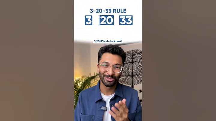 Can you afford a ₹2 CRORE house? 3-20-33 Rule #shorts #personalfinance | Udayan Adhye