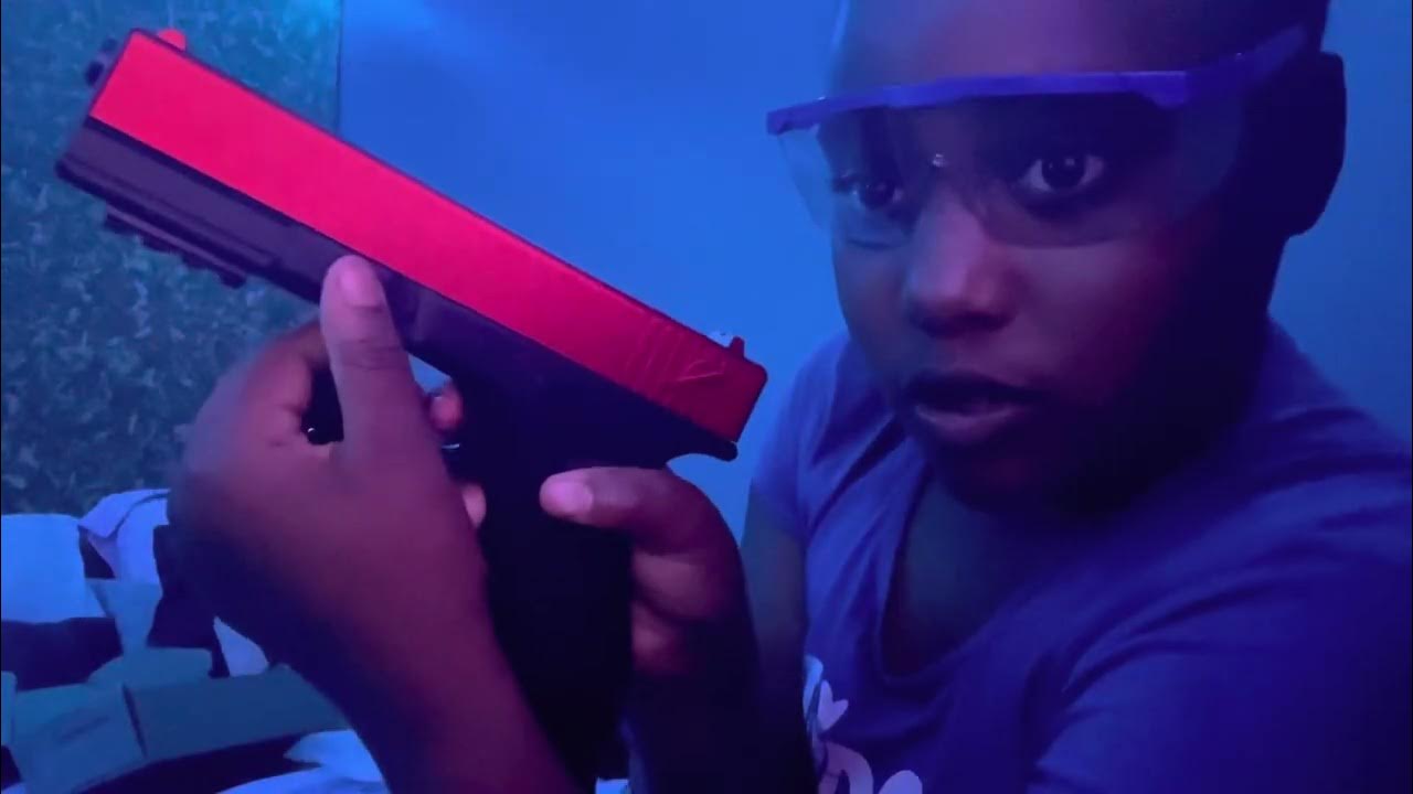 Unboxing gel blaster pistol YouTube