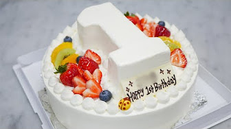 How To Make A Number Cake 数字ケーキの作り方 Youtube