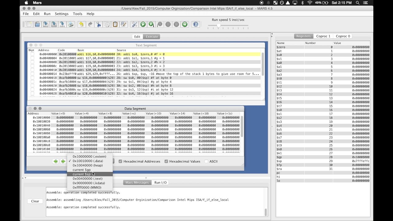 Writing basic C or C++ program in MIPS Assembly (Part 2) - YouTube