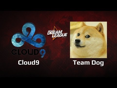 Cloud9 vs Team Dog, DreamLeague Day 7 Game 3