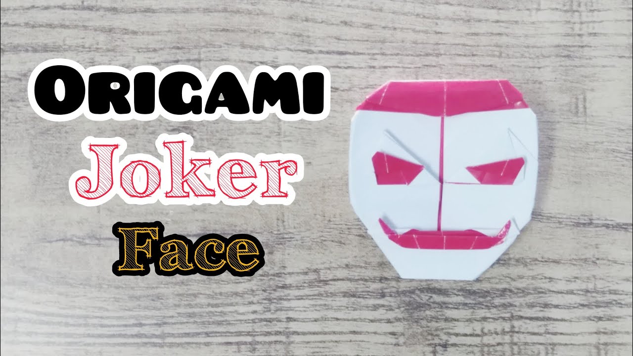 Origami Joker - YouTube