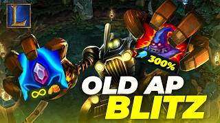 YOU FORGOT HOW BROKEN OLD AP BLITZCRANK REALLY WAS