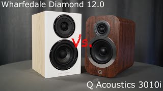 Wharfedale Diamond 12 vs Q Acoustics 3010i