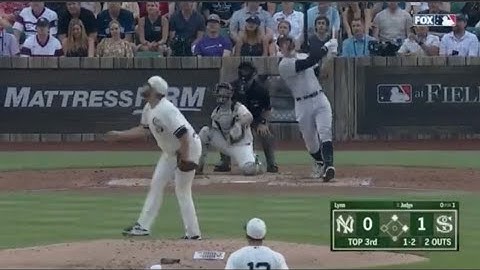 Aaron Judge Hits 3 Run Home Run In Field Of Dreams Game