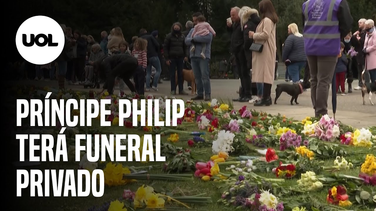 Funeral do príncipe Philip será realizado no dia 17 de abril