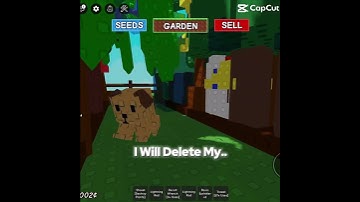 1K Likes and I’ll delete my garden