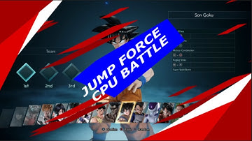 JUMP FORCE BETA - GAMEPLAY - CPU Battle #2 |1080p 60fps| PS4 pro