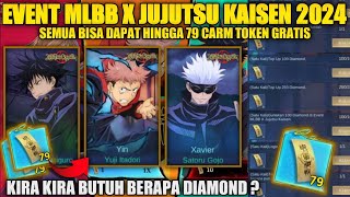 EVENT MLBB X JJK 2024!! 1200 CREST DIJAMIN DAPAT SKIN JUJUTSU KAISEN MELISSA 2024 || MOBILE LEGENDS