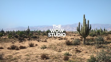 Unreal Engine 5 - TWS  - Rocky Desert Biome - walkthrough