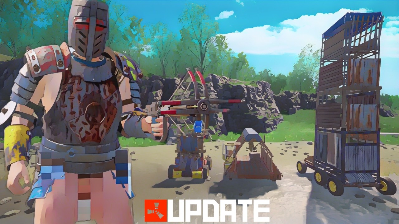 !SAIU UPDATE RUST MES DE FEVEREIRO MEDIEVAL 🪖 - Rust - Rust - YouTube