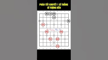 Cờ tàn thực chiến | PHÁO TỐT KHUYẾT 1 SĨ THẮNG SĨ TƯỢNG BỀN #cotuongthuvi #cotanthucchien #shorts