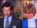 Princess Diana and Prince Charles talking about their relationship