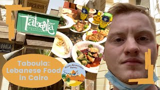 Taboula—mouth-watering Lebanese food in the Garden City neighborhood of Cairo