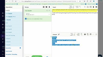 Cyberchef base64 Decode