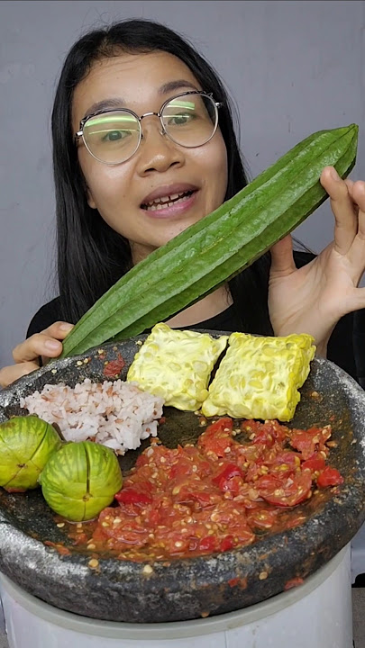 Try the chayote salad #let'stry it #mukbang
