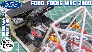 Ford Focus Wrc 2000 - Part 1 - How To Build Colin Mcraes Rally Car - Hasegawa 124