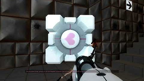 Portal Walkthrough Part 3: Companion Cube