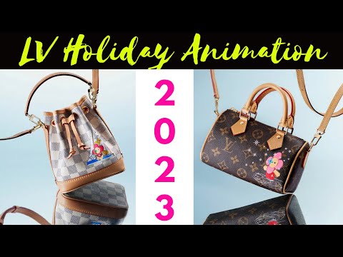 LOUIS VUITTON CHRISTMAS ANIMATION HOLIDAY 2023 COLLECTION (*ORDER NOW*)  LIMITED EDITION! 