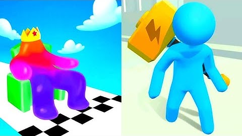 Blob Runner Vs Giant Hammer Games Pro Max Level Android,iOS Gameplay Walkthrough Update New