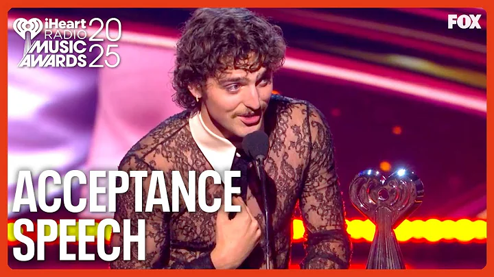 Benson Boone Wins Song of the Year | Live at the 2025 iHeartRadio Music Awards