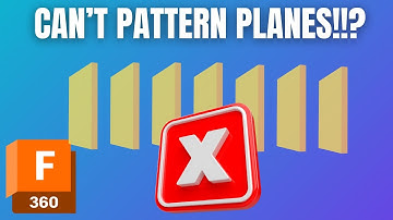 Fusion 360 Hack: Plane Patterning Workarounds